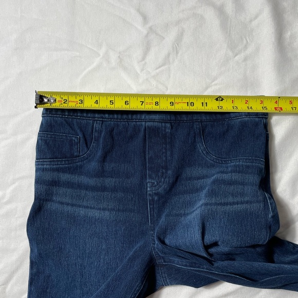 Spanx Ankle Skinny Jean Jegging Blue Womens size Large - Picture 3 of 7